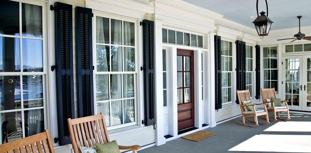 Wooden Exterior Shutter Types and styles