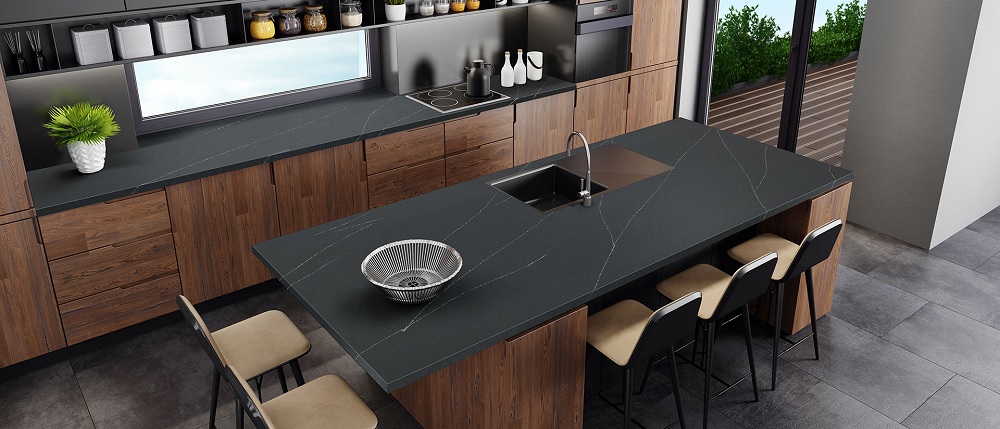 The Timeless Beauty of Black Quartz Countertops: A Perfect Addition to Any Kitchen
